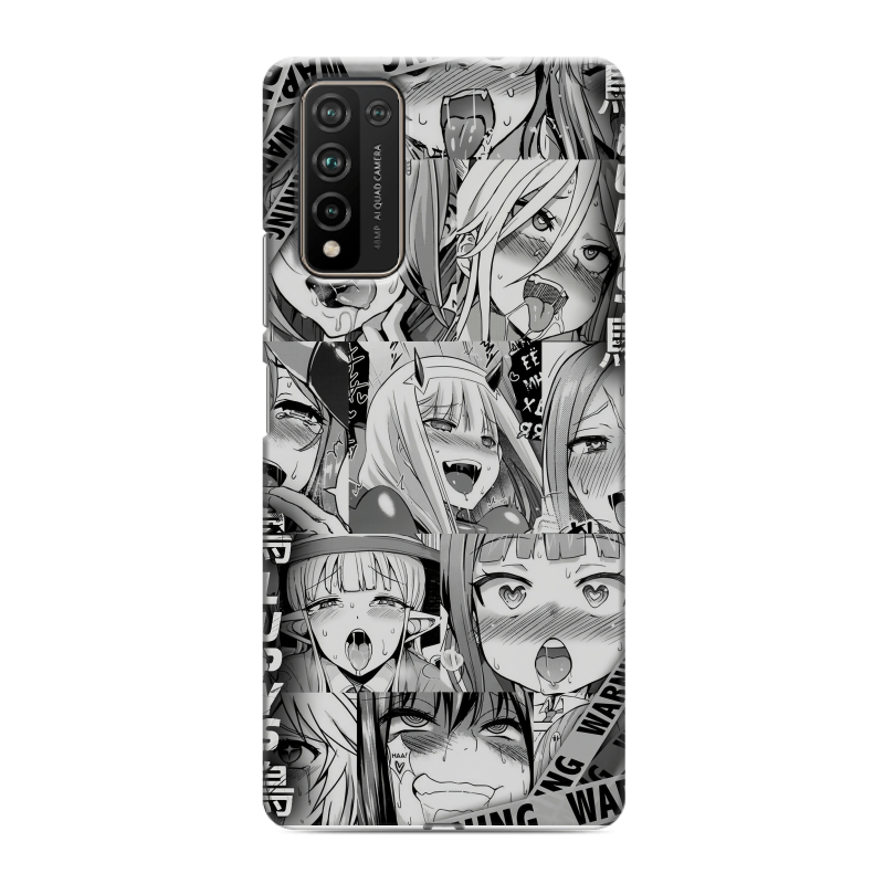 Силиконовый чехол на Huawei Honor 10X Lite с принтом Ahegao Ахегао Аниме Силиконовый чехол на Huawei Honor 10X Lite с принтом Ahegao Ахегао Аниме