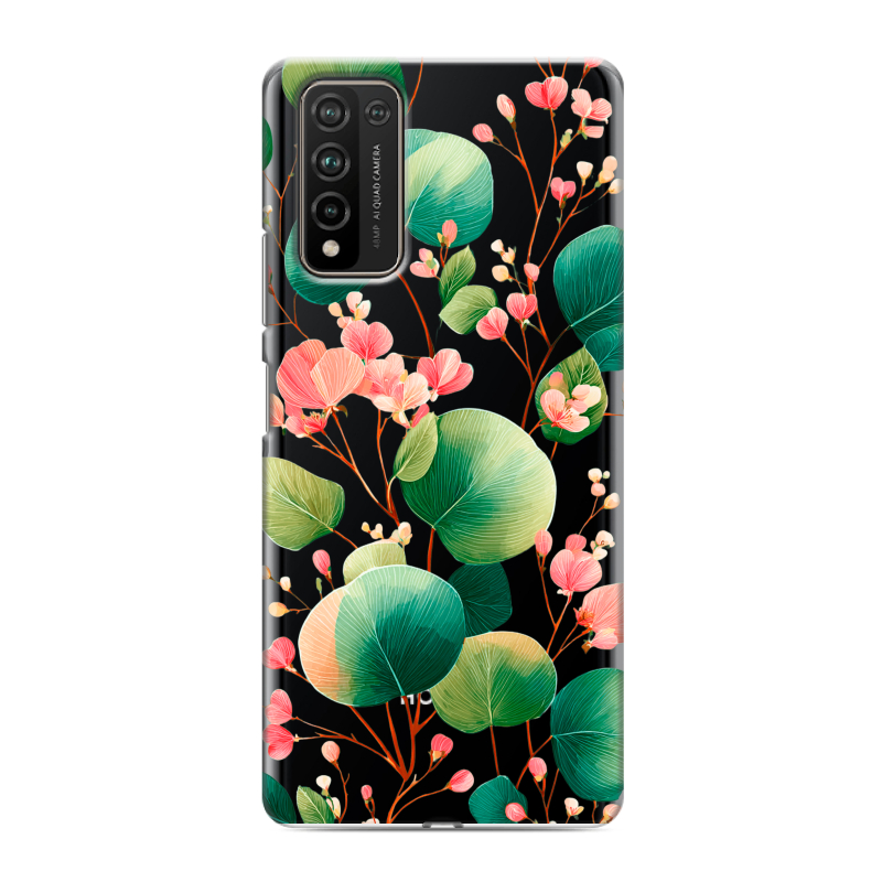Силиконовый чехол на Huawei Honor 10X Lite с принтом женский Силиконовый чехол на Huawei Honor 10X Lite с принтом женский