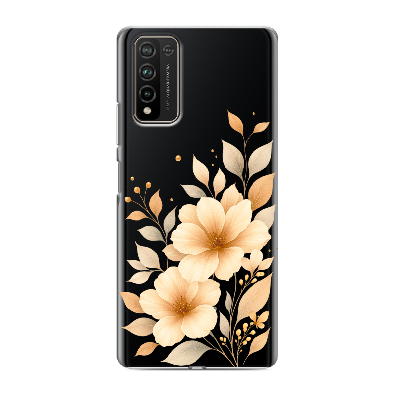 Силиконовый чехол на Huawei Honor 10X Lite с принтом для девушки Силиконовый чехол на Huawei Honor 10X Lite с принтом для девушки