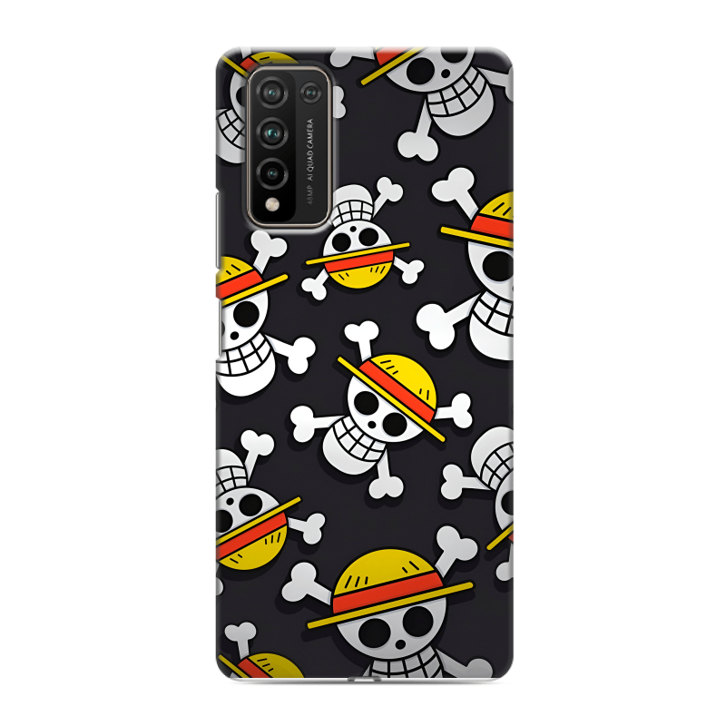 Силиконовый чехол на Huawei Honor 10X Lite с принтом One Piece Ван Пис Силиконовый чехол на Huawei Honor 10X Lite с принтом One Piece Ван Пис