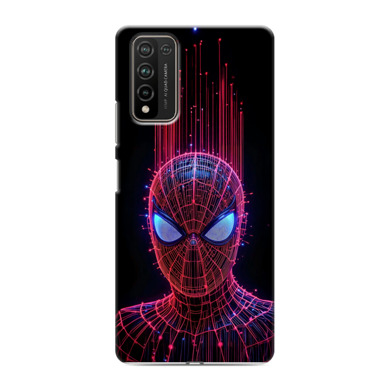 Силиконовый чехол на Huawei Honor 10X Lite с принтом Spiderman Человек паук Силиконовый чехол на Huawei Honor 10X Lite с принтом Spiderman Человек паук
