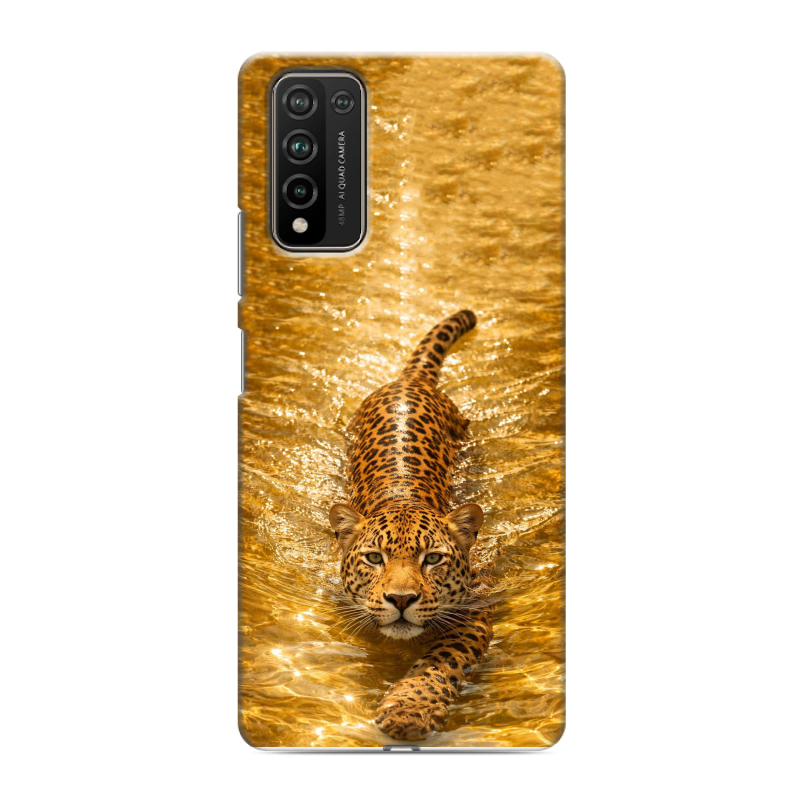 Силиконовый противоударный чехол на Huawei Honor 10X Lite с принтом женский Силиконовый противоударный чехол на Huawei Honor 10X Lite с принтом женский