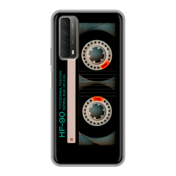 Силиконовый чехол на Huawei P Smart (2021) с принтом Кассета Силиконовый чехол на Huawei P Smart (2021) с принтом Кассета