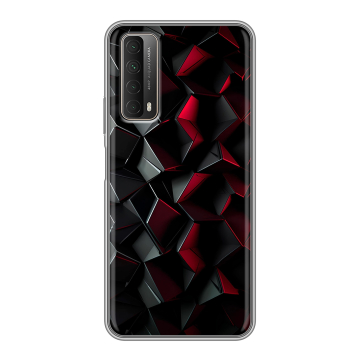 Силиконовый чехол на Huawei P Smart (2021) с принтом Абстракция Силиконовый чехол на Huawei P Smart (2021) с принтом Абстракция