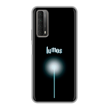 Силиконовый чехол на Huawei P Smart (2021) с принтом Harry Potter Гарри Поттер