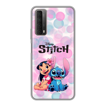Силиконовый чехол на Huawei P Smart (2021) с принтом Лило и Стич Силиконовый чехол на Huawei P Smart (2021) с принтом Лило и Стич