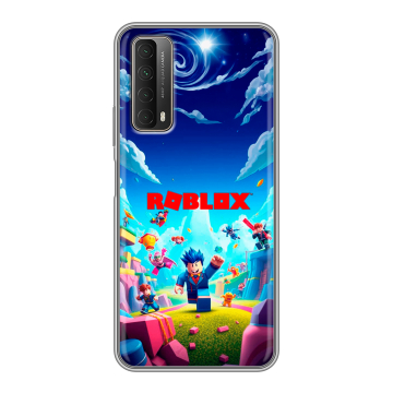 Силиконовый чехол на Huawei P Smart (2021) с принтом Roblox Роблокс Силиконовый чехол на Huawei P Smart (2021) с принтом Roblox Роблокс