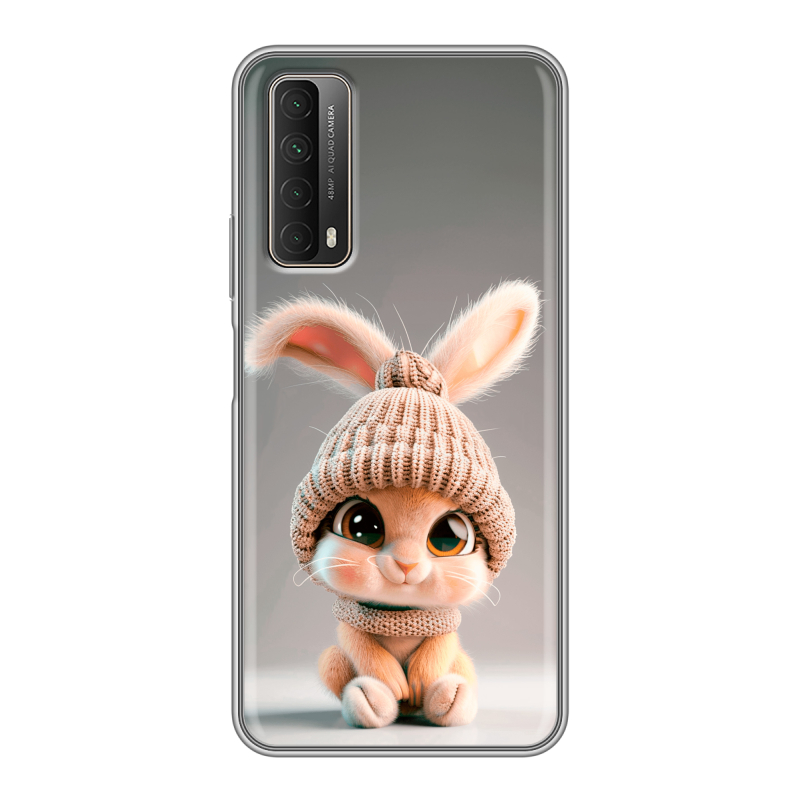 Силиконовый чехол на Huawei P Smart (2021) с принтом Кролик Силиконовый чехол на Huawei P Smart (2021) с принтом Кролик