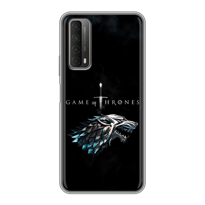 Силиконовый чехол на Huawei P Smart (2021) с принтом Игра Престолов Game Thrones Силиконовый чехол на Huawei P Smart (2021) с принтом Игра Престолов Game Thrones
