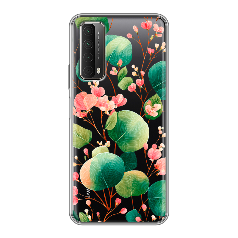 Силиконовый чехол на Huawei P Smart (2021) с принтом женский Силиконовый чехол на Huawei P Smart (2021) с принтом женский