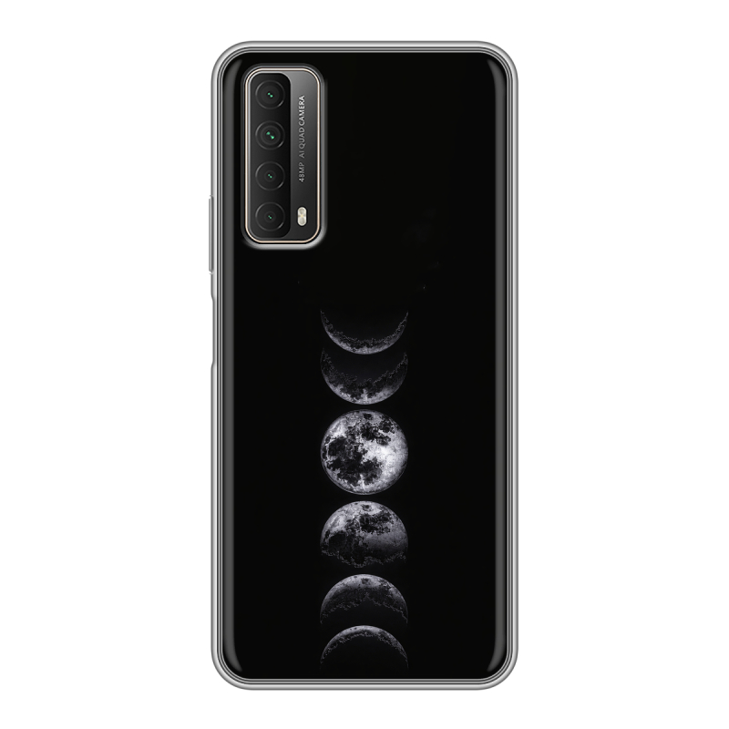 Силиконовый противоударный чехол на Huawei P Smart (2021) с принтом женский Силиконовый противоударный чехол на Huawei P Smart (2021) с принтом женский