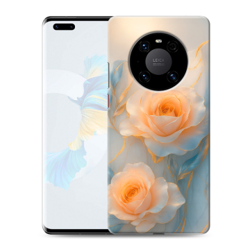 Силиконовый чехол на Huawei Mate 40 Pro с принтом Женский