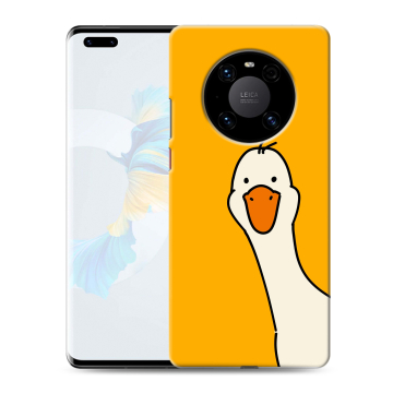 Силиконовый чехол на Huawei Mate 40 Pro с принтом Утка