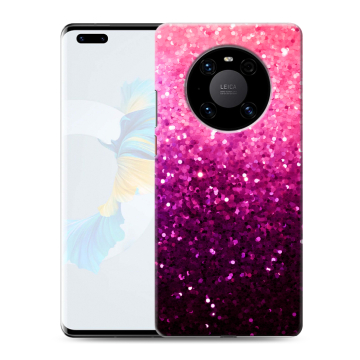 Силиконовый чехол на Huawei Mate 40 Pro с принтом Блестки