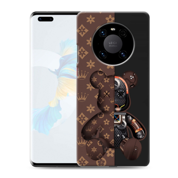 Силиконовый чехол на Huawei Mate 40 Pro с принтом Луи робот