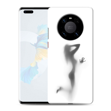 Силиконовый чехол на Huawei Mate 40 Pro с принтом Силуэт Силиконовый чехол на Huawei Mate 40 Pro с принтом Силуэт