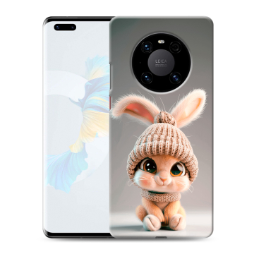 Силиконовый чехол на Huawei Mate 40 Pro с принтом Кролик