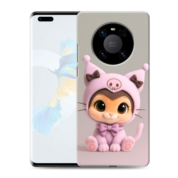 Силиконовый чехол на Huawei Mate 40 Pro с принтом Куроми Kuromi 