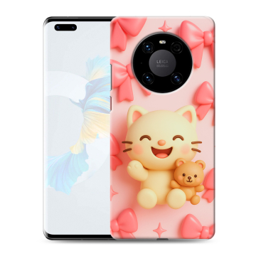 Силиконовый чехол на Huawei Mate 40 Pro с принтом для девочек Силиконовый чехол на Huawei Mate 40 Pro с принтом для девочек