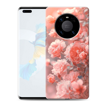 Силиконовый чехол на Huawei Mate 40 Pro с принтом Розы цветы