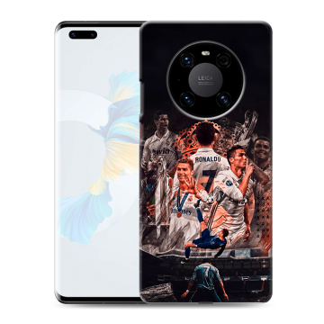 Силиконовый чехол на Huawei Mate 40 Pro с принтом Реал Роналдо Real Ronaldo Силиконовый чехол на Huawei Mate 40 Pro с принтом Реал Роналдо Real Ronaldo