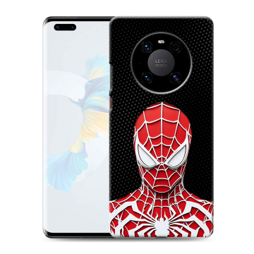 Силиконовый чехол на Huawei Mate 40 Pro с принтом человек паук spiderman