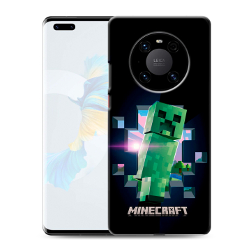 Силиконовый чехол на Huawei Mate 40 Pro с принтом Майнкрафт Minecraft Силиконовый чехол на Huawei Mate 40 Pro с принтом Майнкрафт Minecraft