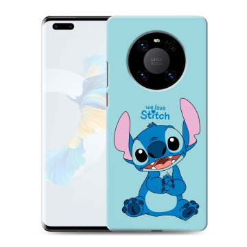 Силиконовый чехол на Huawei Mate 40 Pro с принтом Лило и Стич Силиконовый чехол на Huawei Mate 40 Pro с принтом Лило и Стич
