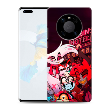 Силиконовый чехол на Huawei Mate 40 Pro с принтом Hazbin Hotel Отель Хазбин Силиконовый чехол на Huawei Mate 40 Pro с принтом Hazbin Hotel Отель Хазбин