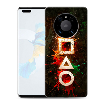 Силиконовый чехол на Huawei Mate 40 Pro с принтом Squid Game Игра кальмара Силиконовый чехол на Huawei Mate 40 Pro с принтом Squid Game Игра кальмара