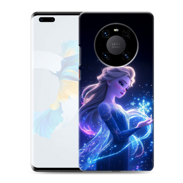 Силиконовый чехол на Huawei Mate 40 Pro с принтом Холодное сердце Frozen Силиконовый чехол на Huawei Mate 40 Pro с принтом Холодное сердце Frozen