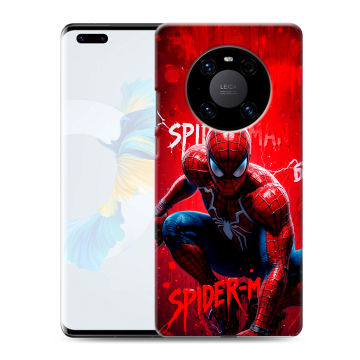 Силиконовый чехол на Huawei Mate 40 Pro с принтом Spiderman Человек паук