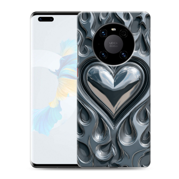 Силиконовый чехол на Huawei Mate 40 Pro с принтом Y2K