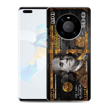Силиконовый чехол на Huawei Mate 40 Pro с принтом Доллар деньги Силиконовый чехол на Huawei Mate 40 Pro с принтом Доллар деньги