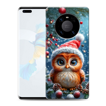 Силиконовый чехол на Huawei Mate 40 Pro с принтом Новый год Силиконовый чехол на Huawei Mate 40 Pro с принтом Новый год