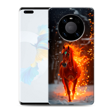 Силиконовый чехол на Huawei Mate 40 Pro с принтом Новый год Силиконовый чехол на Huawei Mate 40 Pro с принтом Новый год