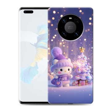 Силиконовый чехол на Huawei Mate 40 Pro с принтом Новый год Силиконовый чехол на Huawei Mate 40 Pro с принтом Новый год