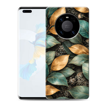 Силиконовый чехол на Huawei Mate 40 Pro с принтом женский