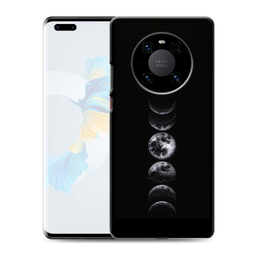 Силиконовый чехол на Huawei Mate 40 Pro с принтом женский