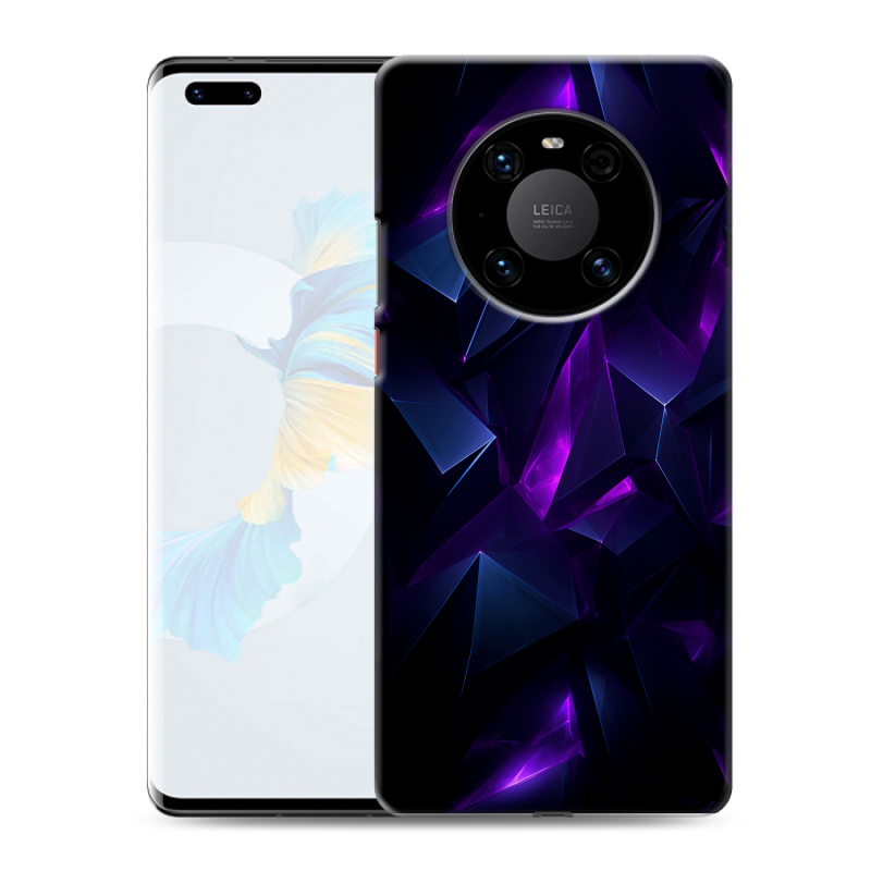 Пластиковый чехол на Huawei Mate 40 Pro с принтом Абстракиция Пластиковый чехол на Huawei Mate 40 Pro с принтом Абстракиция