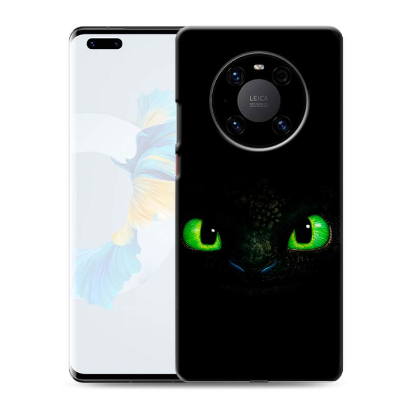 Силиконовый чехол на Huawei Mate 40 Pro с принтом Как приручить дракона Силиконовый чехол на Huawei Mate 40 Pro с принтом Как приручить дракона