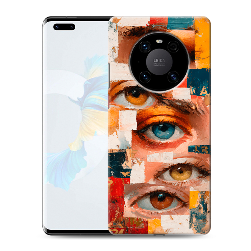 Силиконовый чехол на Huawei Mate 40 Pro с принтом Модный принт Силиконовый чехол на Huawei Mate 40 Pro с принтом Модный принт