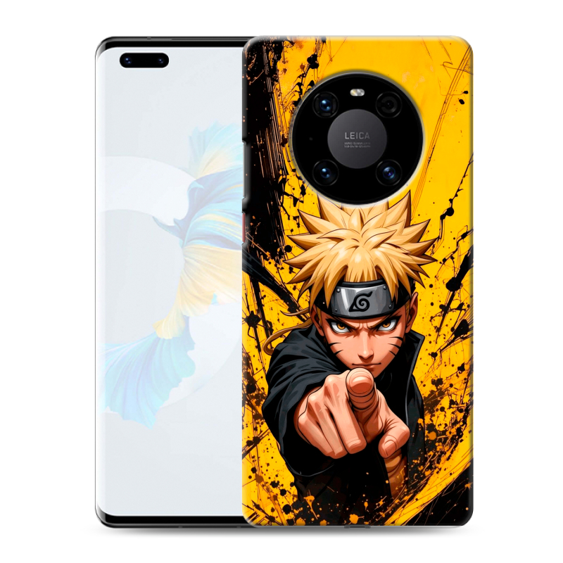 Пластиковый чехол на Huawei Mate 40 Pro с принтом Naruto Наруто Пластиковый чехол на Huawei Mate 40 Pro с принтом Naruto Наруто