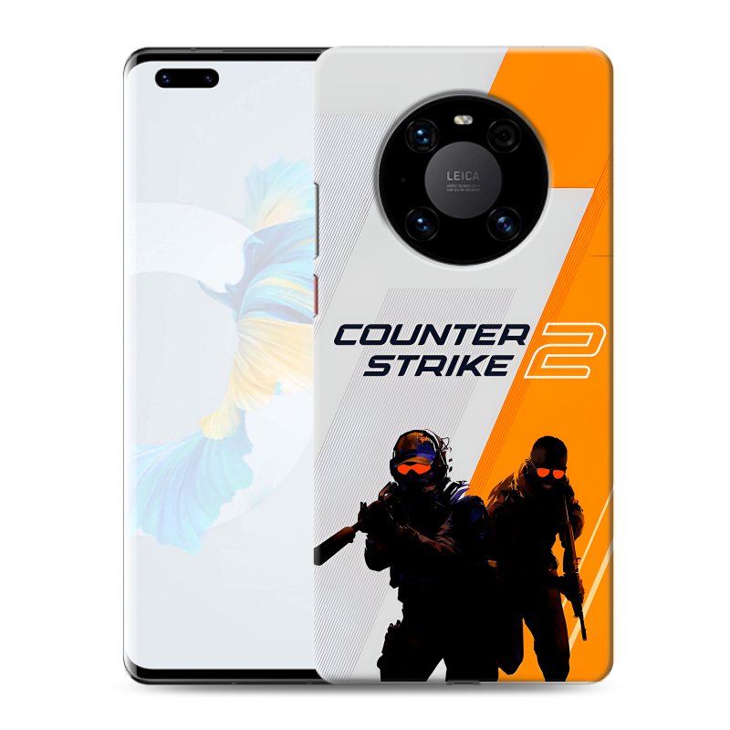 Силиконовый противоударный чехол на Huawei Mate 40 Pro с принтом Counter Strike Силиконовый противоударный чехол на Huawei Mate 40 Pro с принтом Counter Strike