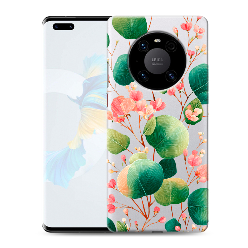 Силиконовый чехол на Huawei Mate 40 Pro с принтом женский Силиконовый чехол на Huawei Mate 40 Pro с принтом женский