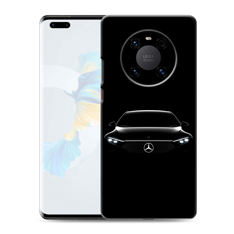 Пластиковый чехол на Huawei Mate 40 Pro с принтом Mercedes Мерседес Пластиковый чехол на Huawei Mate 40 Pro с принтом Mercedes Мерседес