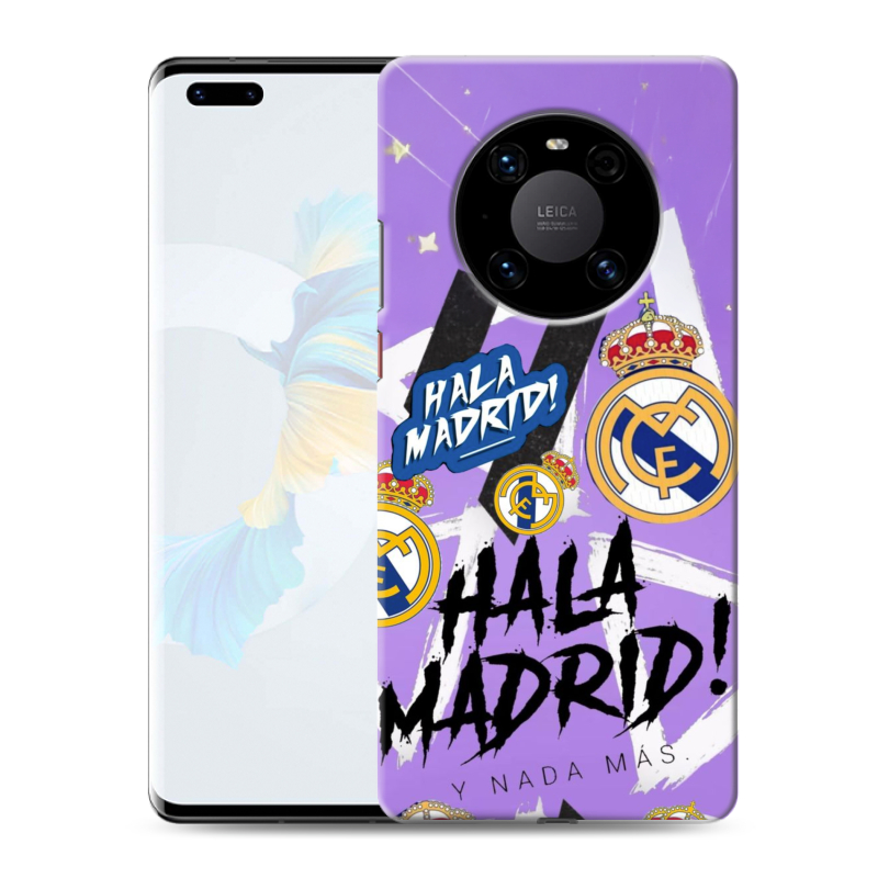 Силиконовый чехол на Huawei Mate 40 Pro с принтом Real Madrid Реал Мадрид Силиконовый чехол на Huawei Mate 40 Pro с принтом Real Madrid Реал Мадрид