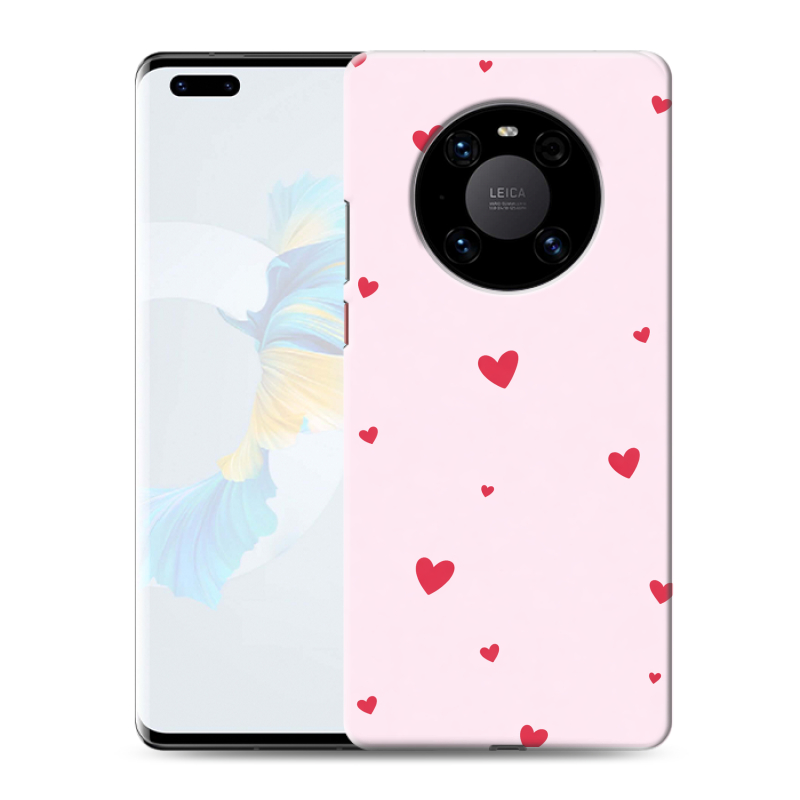 Силиконовый чехол на Huawei Mate 40 Pro с принтом для девочек Силиконовый чехол на Huawei Mate 40 Pro с принтом для девочек