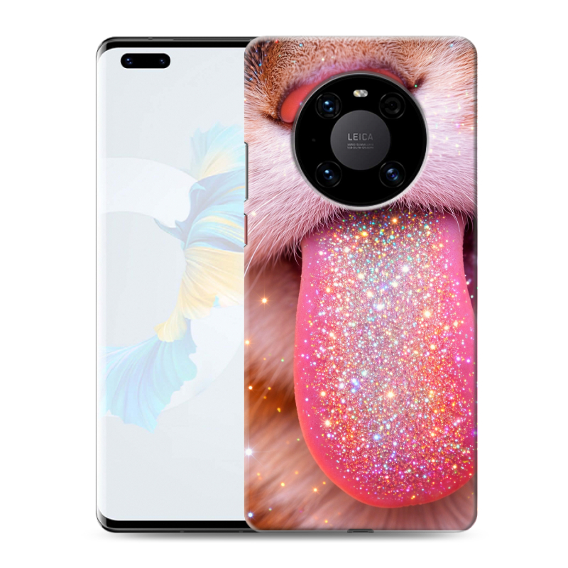 Силиконовый чехол на Huawei Mate 40 Pro с принтом для девочек Силиконовый чехол на Huawei Mate 40 Pro с принтом для девочек