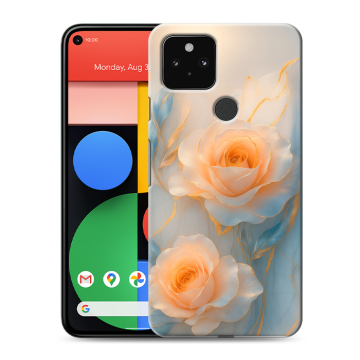 Силиконовый чехол на Google Pixel 5 с принтом Женский Силиконовый чехол на Google Pixel 5 с принтом Женский
